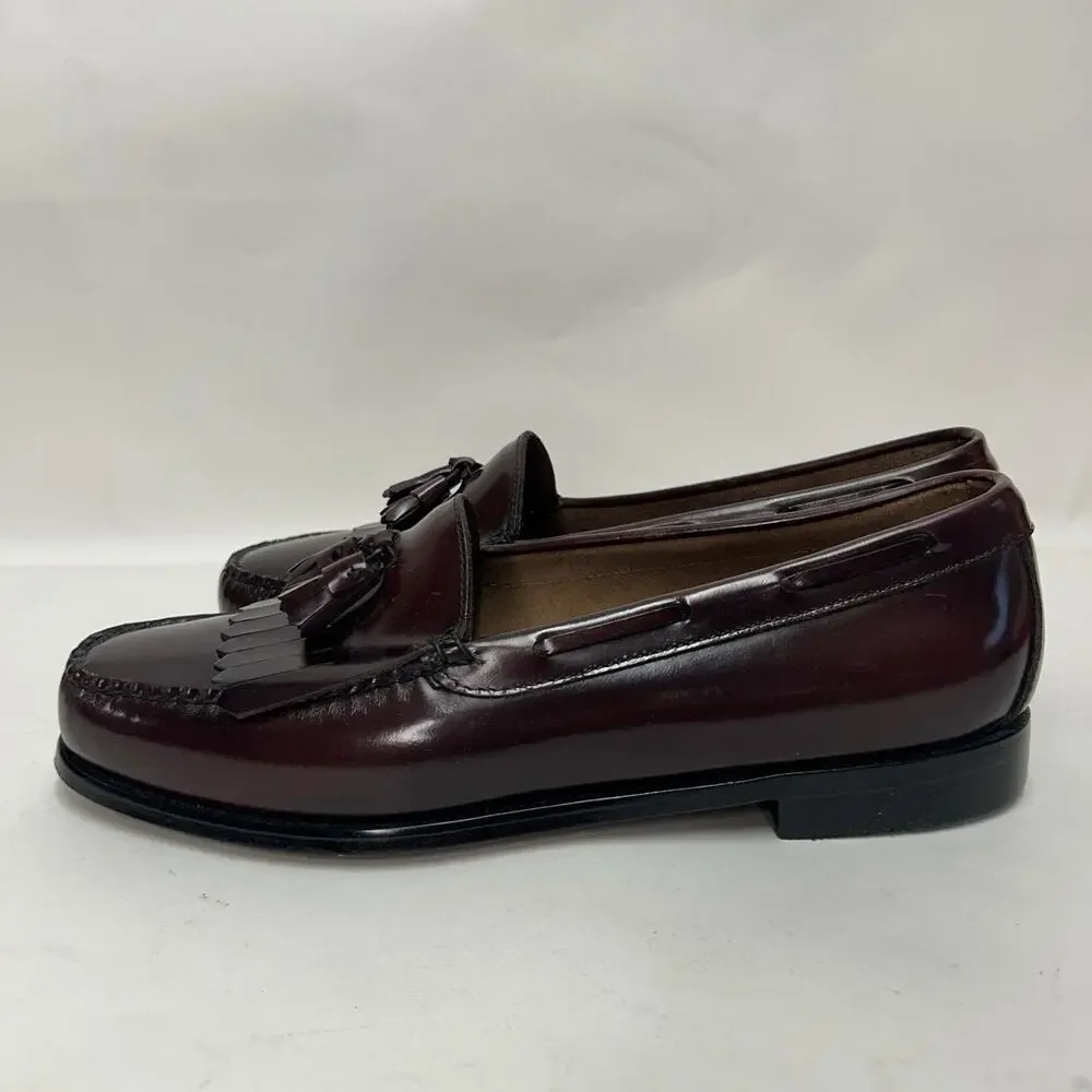 GH Bass & Co Weejuns Layton Kittie Moc II Tasseled Loafers